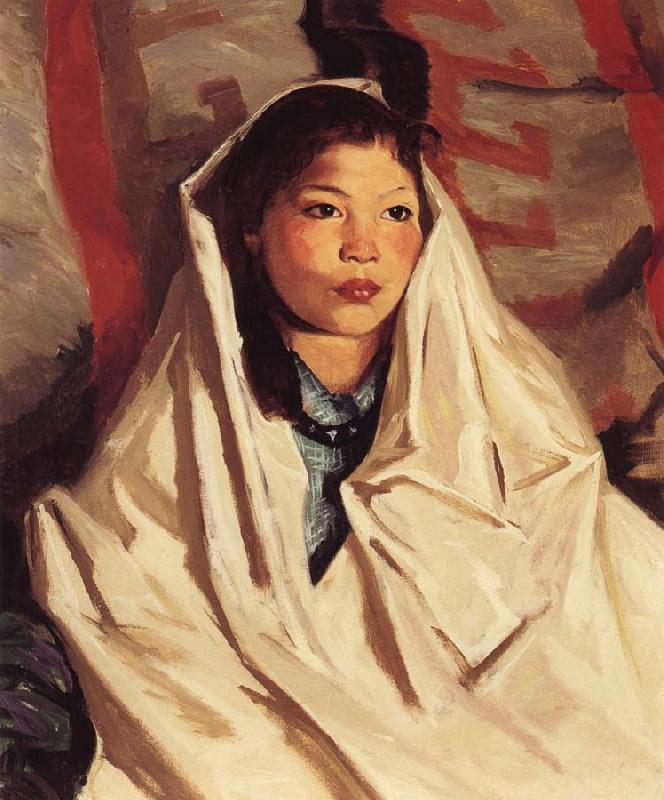 Robert Henri Girl oil painting image